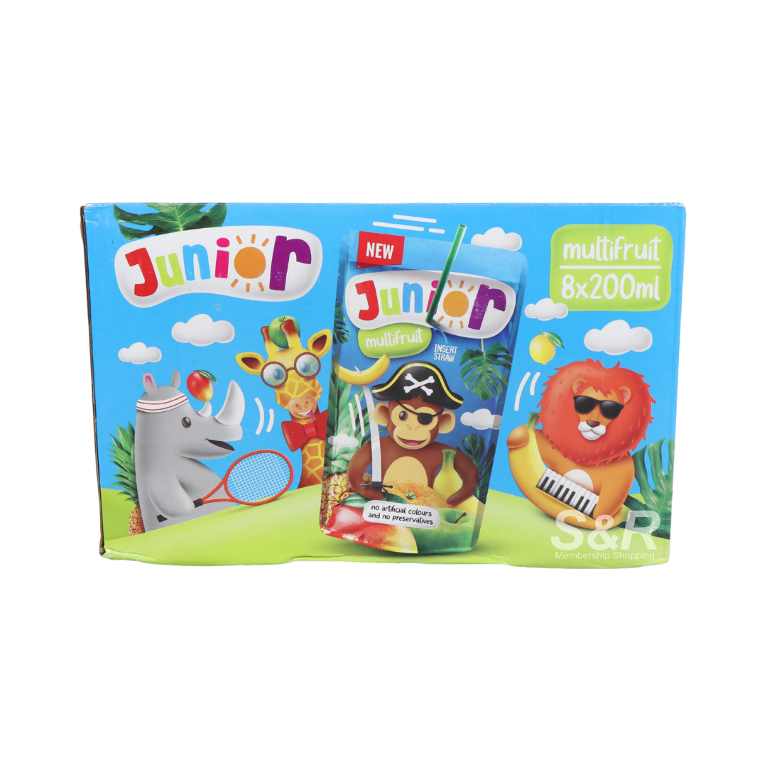 Junior Multifruit Juice 8 x 200mL